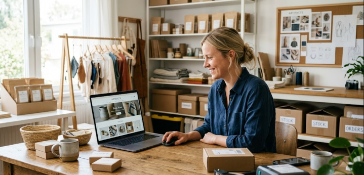 Création d'un site commerçant, Lons